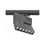 LED track luminaire SIERRA, 18 W, 1620 lm, 4000K, AC220-240V, IP20, 48°, black