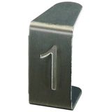 Number insert "1", StSt