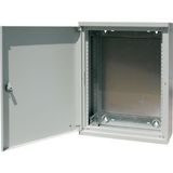 BP-O-1000/10-MSW Surface-mount service distribution board with three-point turn-lock, mounting side panel, W = 1000 mm, H = 1060 mm