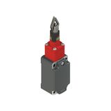 Rope safety switch without reset for simple stop