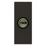 TV single-con.socket outlet 40-862MHz bl
