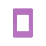 N1373 LL Frame - 3-gang / 3-modules - Lilac