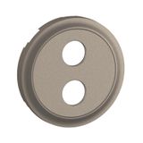 BINDING POST 2OUTLETS ROCKER TITANIUM