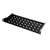 19" Shelf Fix, 1U, up to 30Kg Load, D=200mm, Low Profile