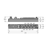 piconet stand-alone module for PROFIBUS-DP 8 Digital Outputs 2 A (4 A in Total)   SDPB-0008D-1002