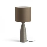 LAURA table beige grey 230V LED E27 15W