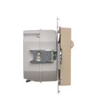 LED luminaire with motion sensor, 230V, (module), Simon 24, IP20, graphite mat, Col. temp.: 5900°K
