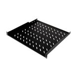 19" Shelf Fix, 1U, up to 50kg Load, D=450mm, Low Profile