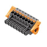 PCB plug-in connector, female plug, 5.00 mm, Number of poles: 8, 90°, PUSH IN with actuator, Clamping range, max. : 3.31 mm², Box