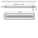 Recessed luminaires Creavo C Lens White ETDD 35W 5300lm Emergency light Wide reduced glare UGR19 (W19) 3 SDCM 7623451