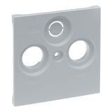 TV-R-SAT 30MM SOCKET COVER ALUMINIUM