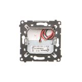 SOON ON SALE, Two gang switch, (module), Simon 24, IP20/IP44, 10AX, cashmere