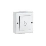 SWITCH SURFACE MOUNTED PUSH IP55 WHITE 6-PACK