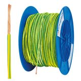 PVC Insulated Single Core Wire H05V-K 1mmý, ye/gr (coil) (The price is shown without markup on metals. Request a quote for accurate information)