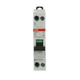 SN201 L-C2-L Miniature circuit breaker - 1+NP - C - 2 A