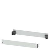 SIVACON, base, for cubicles with door at the front and the rear, H: 100 mm