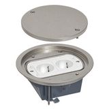 Floor box - floor mounted cover rim IP66