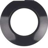 End cover frame 1-piece, Series 1930, glossy black