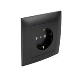 MONOBL SAF EARTH SOCKET(SKO TYPE) MATTE BLACK