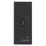 PD C-USB power unit 25W black
