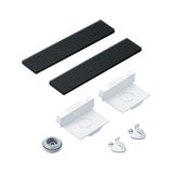 ECOOS2 SLIM ENDCAP SET BK - End-cap set