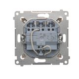 Single key with pictogram for electronic products, champagne matt