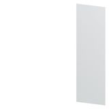SIVACON, side panel, flat, IP40, H: 2000 mm, W: 600 mm, RAL 7035