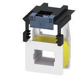Changeover operating mechanism for 3RT107.-.X..-0LA2 or 3RT147.-.X..-0LA2 24 V DC x(0.7-1.25) Supply voltage PLC input