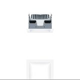 PANOS EVO Q140H 15W 840 LDO WH WH - LED ceiling-recessed luminaire