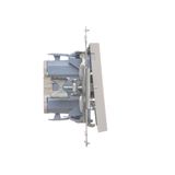 LED light indicator - green light, white