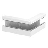GS-AA70170RW  Outer corner, asymmetric, 70x170mm, pure white Steel