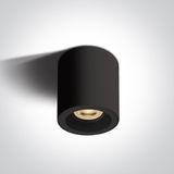 BLACK GU10 10W DARK LIGHT
