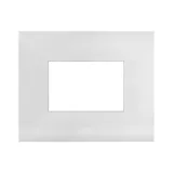 SMART44 WHITE MATT METAL F.PLATE 3M