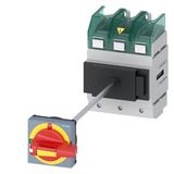 SENTRON, switch disconnector 3LD5 UL, main control switch, 4-pole, approved