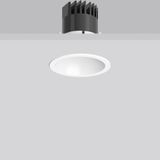 LEVIDO round, 7,5 / 12 W, 710 / 1100 lm, 830, white, DALI Recessed dow
