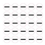 Adhesive label - Dimensions: 130 x 130 mm