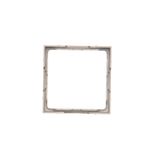 Digital thermostat, cream white/electro white
