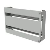 ProfiSNAP DIN Rail Set Meter Trough, for enclosure width 1200mm, H=400