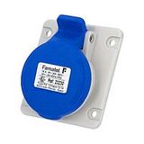Socket 23230 16/230V 3-pole IP44 built-in