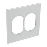American and South African standard plate Arteor round version 2x3 modules for 4''x4'' box - soft alu