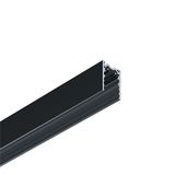 SUP2 TRACK U 2M BK - Low voltage U profile