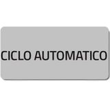 Adhesive label "CICLO AUTOMATICO"