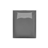 Quadruple socket outlet with earthing IP44 version and shutters - flap in colour of the cover, 16A, quick connection, dark grey