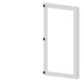SIVACON door half. left. window. IP55. H: 1800 mm. W: 800 mm. protection class 1