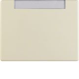 Rocker with labelling field, Arsys, white glossy