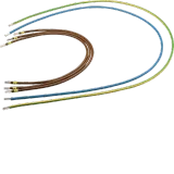 Outgoing wiring harness, univZ, 16 mm², 5P, L1,2,3,N, PE=575, 575, 575, 1200, 1250, H/H