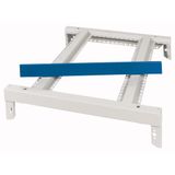 XTSZFBA-W600 Top frame with design strip, W=600mm, grey