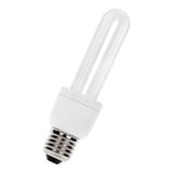 CFL Tube 2U E27 12V 11W/827 DC