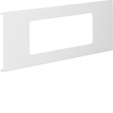 Pre-cut lid 3gang FB 60130 traffic white