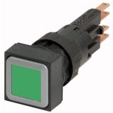 Q18LTR-GN Illuminated pushbutton actuator, green, maintained